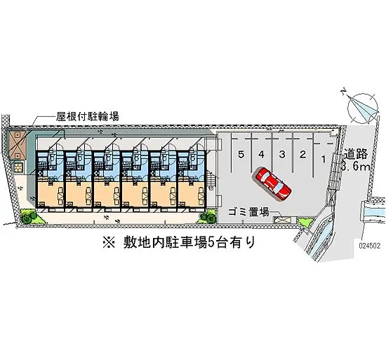 広島市東区上温品１丁目 月極駐車場